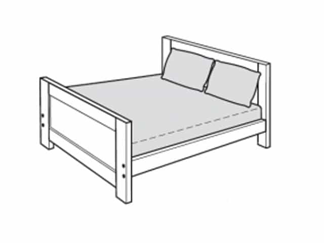Classic Bed Double (Model# 621)