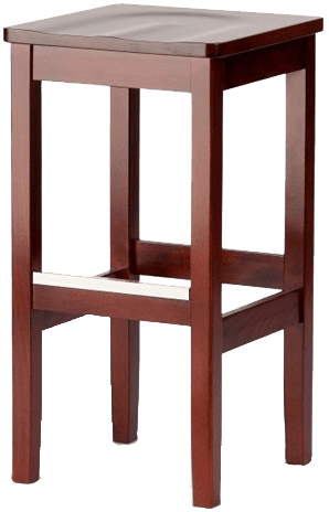 Bulldog Backless Barstool - Cropped