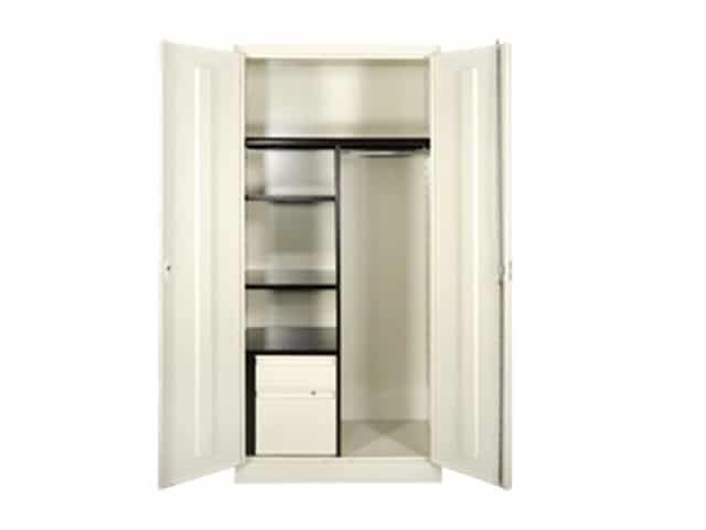 Starboard Double Combo Wardrobe with Drawers (Model# M741)