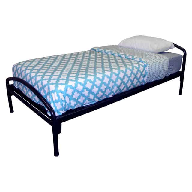 Arched Metal Twin Bed (Model# M616)